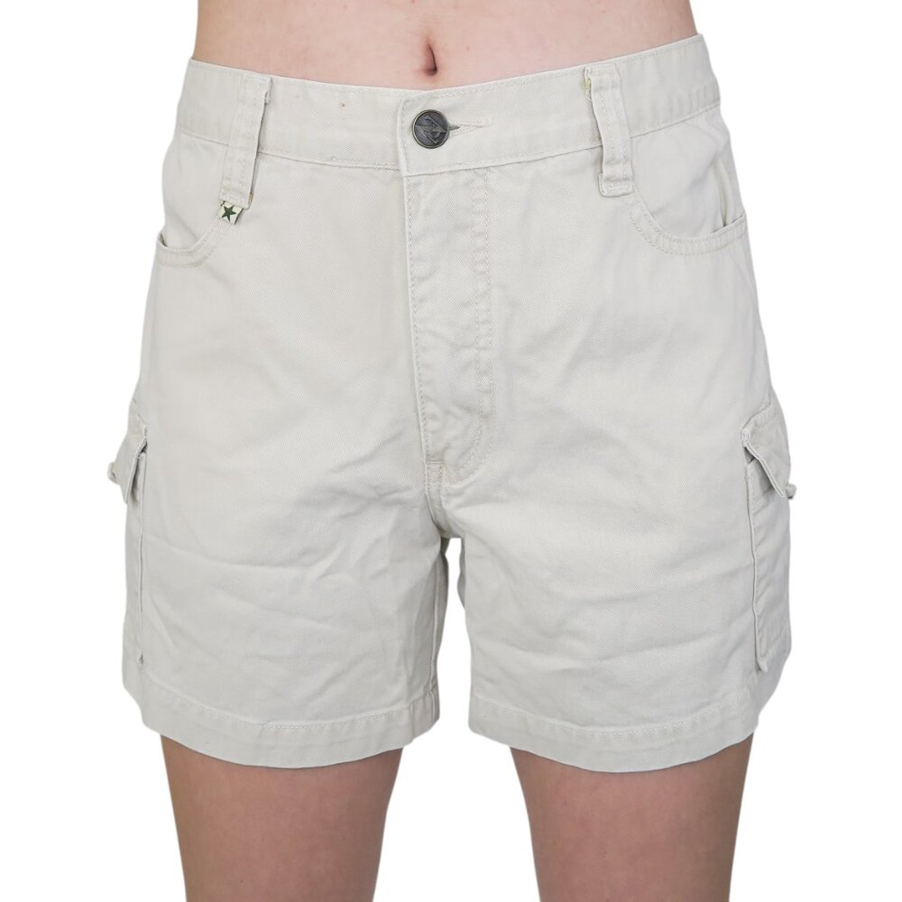 Vintage Y2K Zana Di Jeans Khaki Cargo Shorts